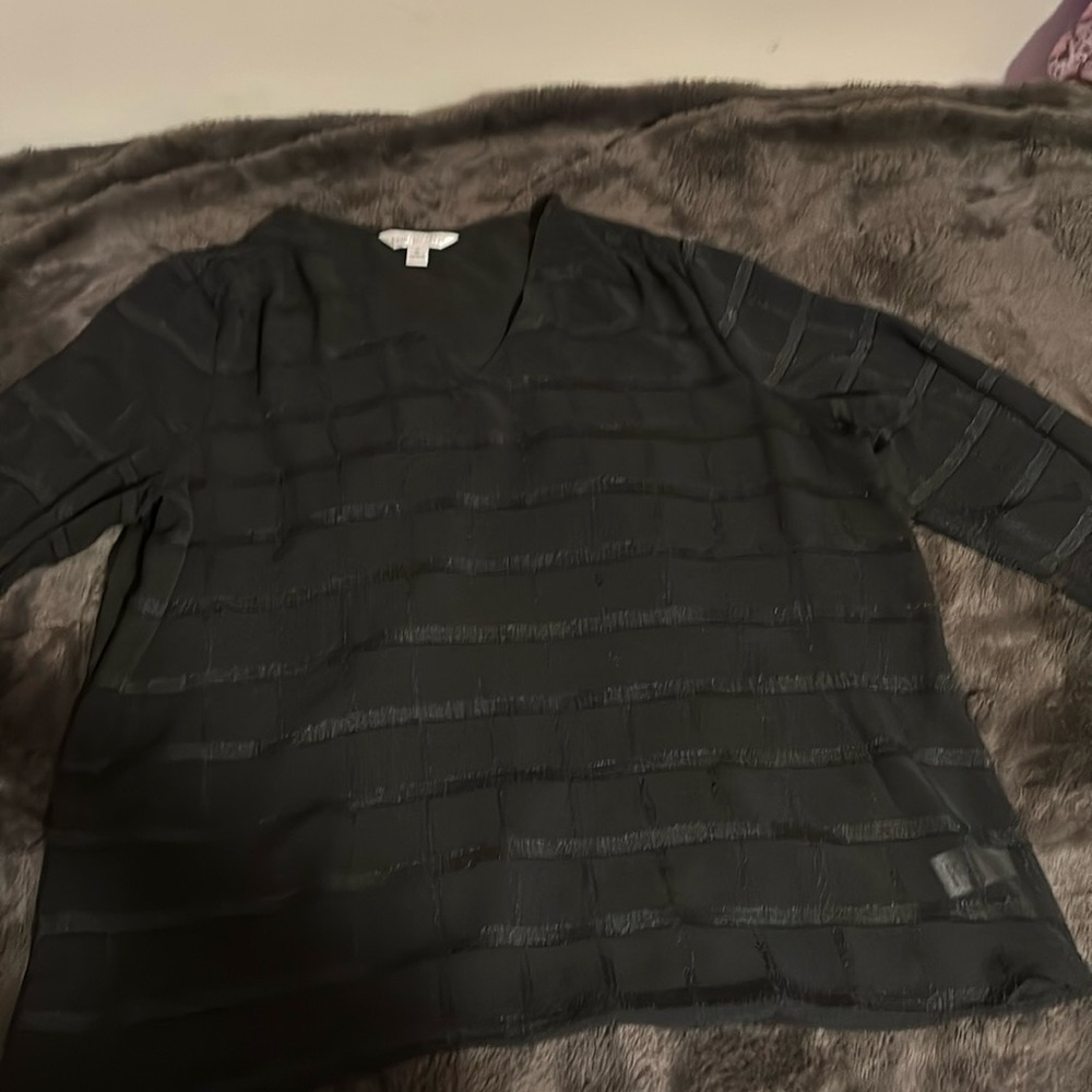 Counterparts XL black see through shirt